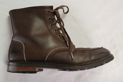 Dark Brown Leather WOLVERINE 1000 Mile Rockford Laced Ankle 