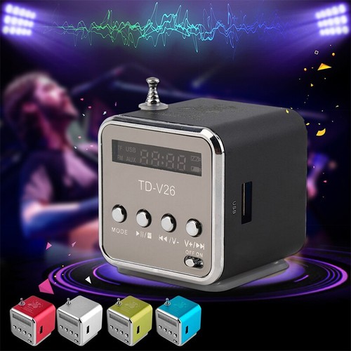 Portable Mini Usb Speaker Mp3/4 Music Player Support Sd Tf Card Usb2.0 Ste Set - Picture 2 of 9