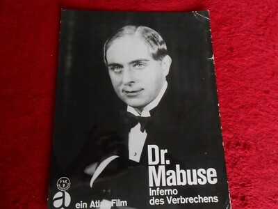Aushangfoto - Dr. Mabuse-Inferno des Verbrechens (1922/64) - Rudolf Klein-Rogge