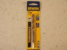 Irwin 73322 Turbomax 11/32" x 4-3/4" L High Speed Steel Drill Bit