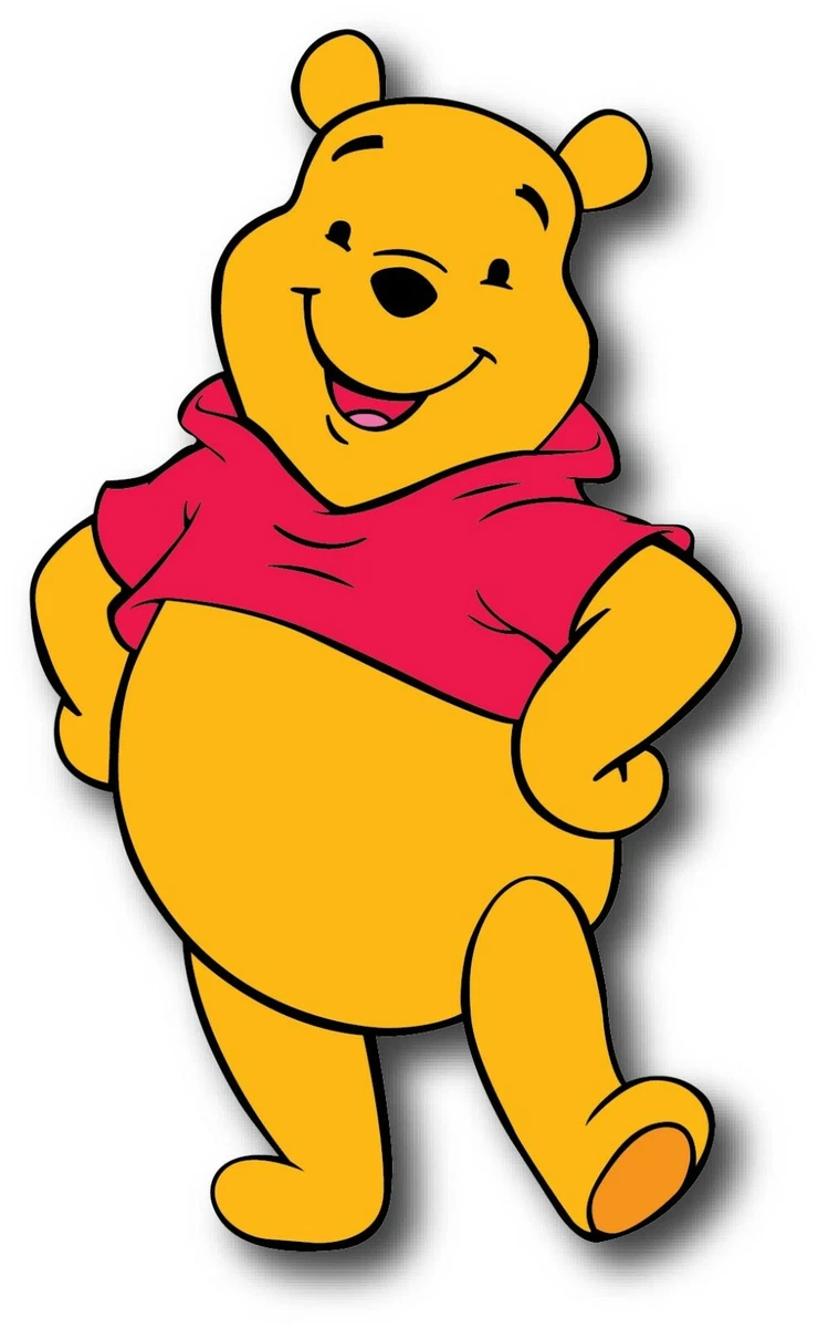 WINNIE POOH CARTOON DECAL USA STICKER CAR TRUCK WINDOW BUMPER LAPTOP WALL LAPTOP, winnie the pooh - Vimarsana News