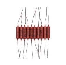 10x K40Y-9 K40U-9 2200pF 200V Audio Capacitors  Paper in Oil PIO / NOS / Tested