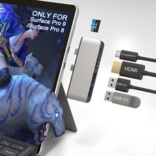 Surface Pro 8 Adapter Surface Pro 8 Docking Station With 4k Hdmi usbc Thunderbol