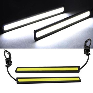 Waterproof 17cm COB Car LED Lights 12V For DRL Fog Light Driving Lamp Bright