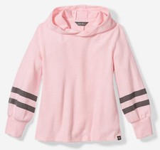 Eddie Bauer Girls Ultrasoft Long sleeve Hoodie Kids Size M, Pink NWT