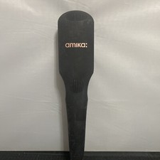 Amika Polished Perfection Hair Straightening Thermal Brush Black