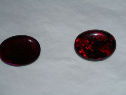 Abalone shell oval cabochon in red 18x13mm £4.50 each piece - Picture 2 of 3
