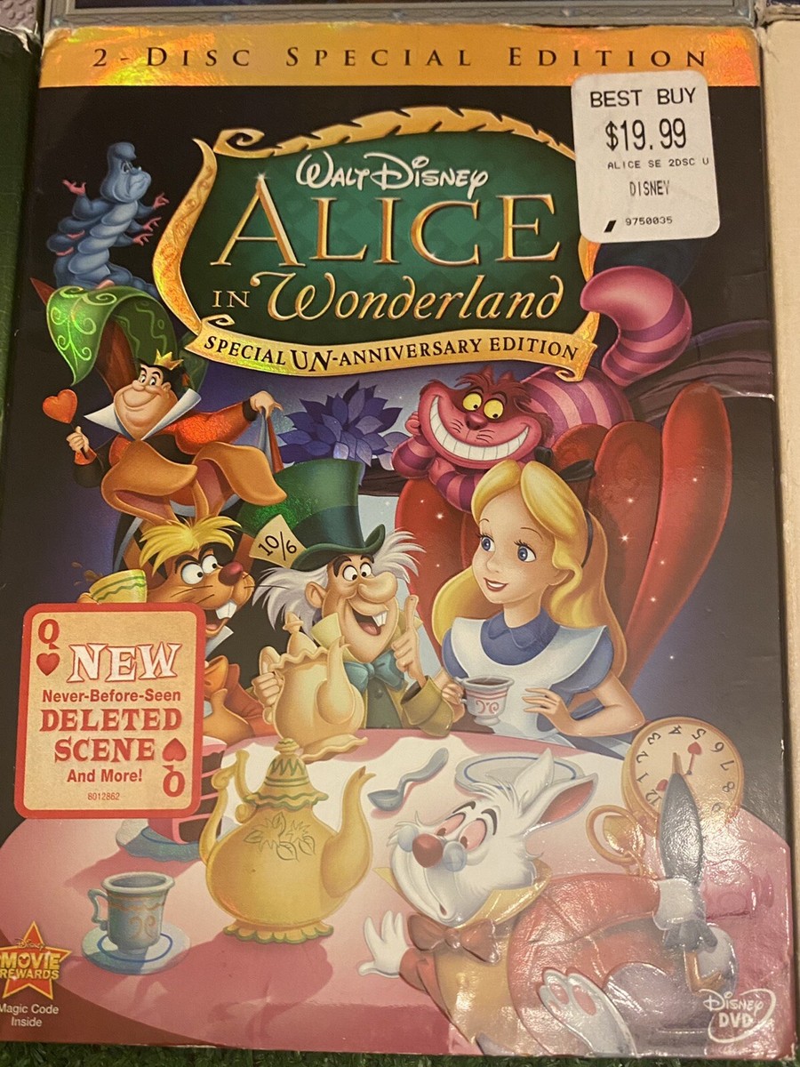 Lot of 8 Disney DVD - Special Collectors Anniversary Editions USED