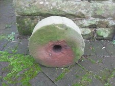 Antique Vintage Sandstone Wheel Grinder Sharpening Stone Garden Feature