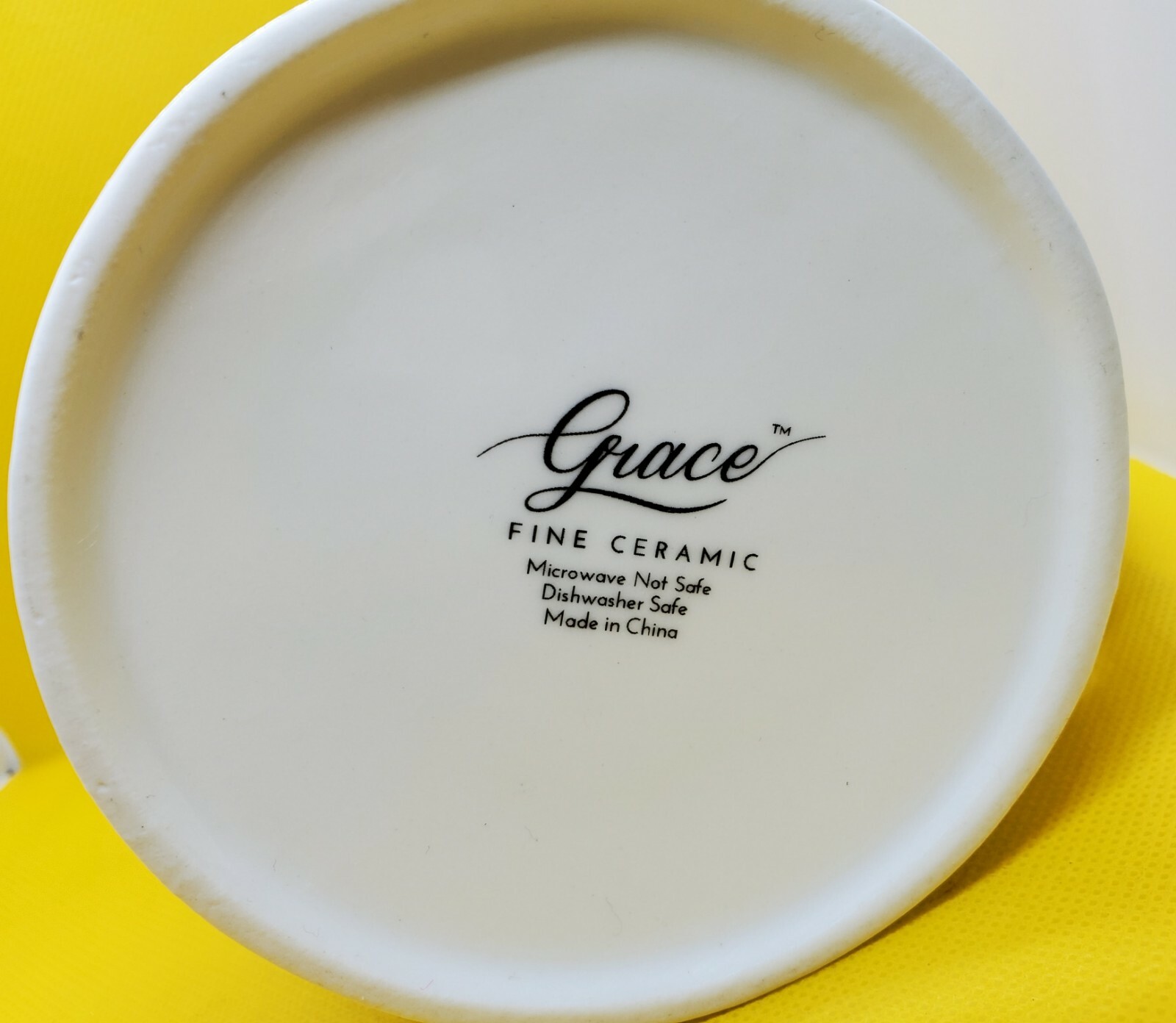 GRACE Fine Ceramic Christmas Cup Mug Collectible NEW, excellent gift ...