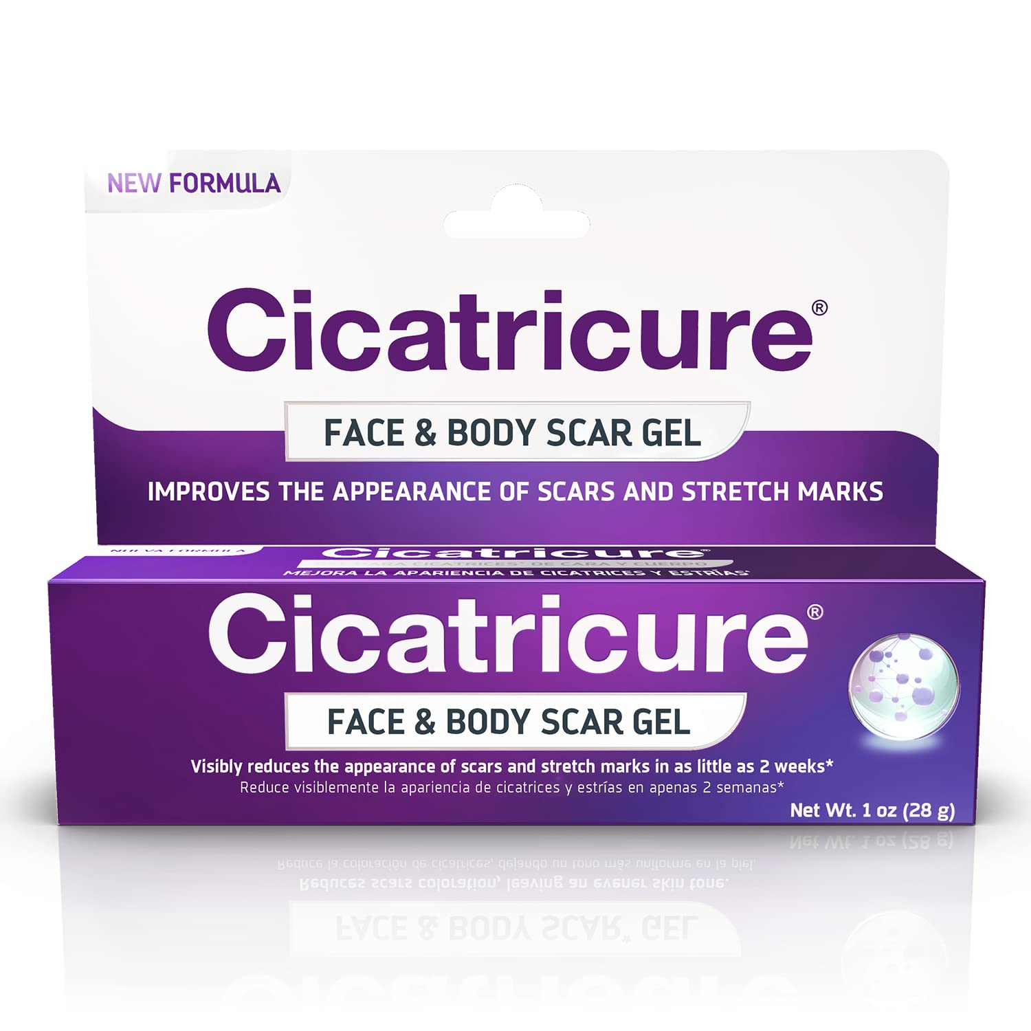 Cicatricure Face & Body Scar Gel, Scar Treatment for Old & New Scars