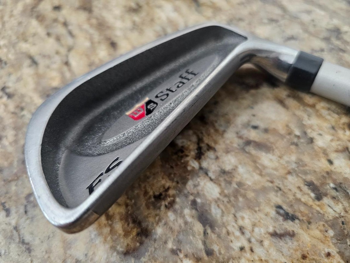 RH Wilson Staff FS 5 Iron with a UST Fat Shaft Lite/Seniors