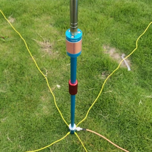 Blue MA-12 7MHz ~ 50MHz Portable GP Antenna High Quality Shortwave Antenna ot34