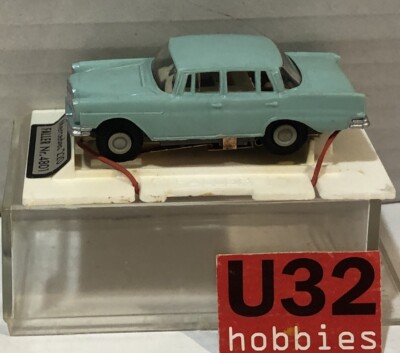 Slot Car Faller 4801 Mercedes 220 Blue With Box