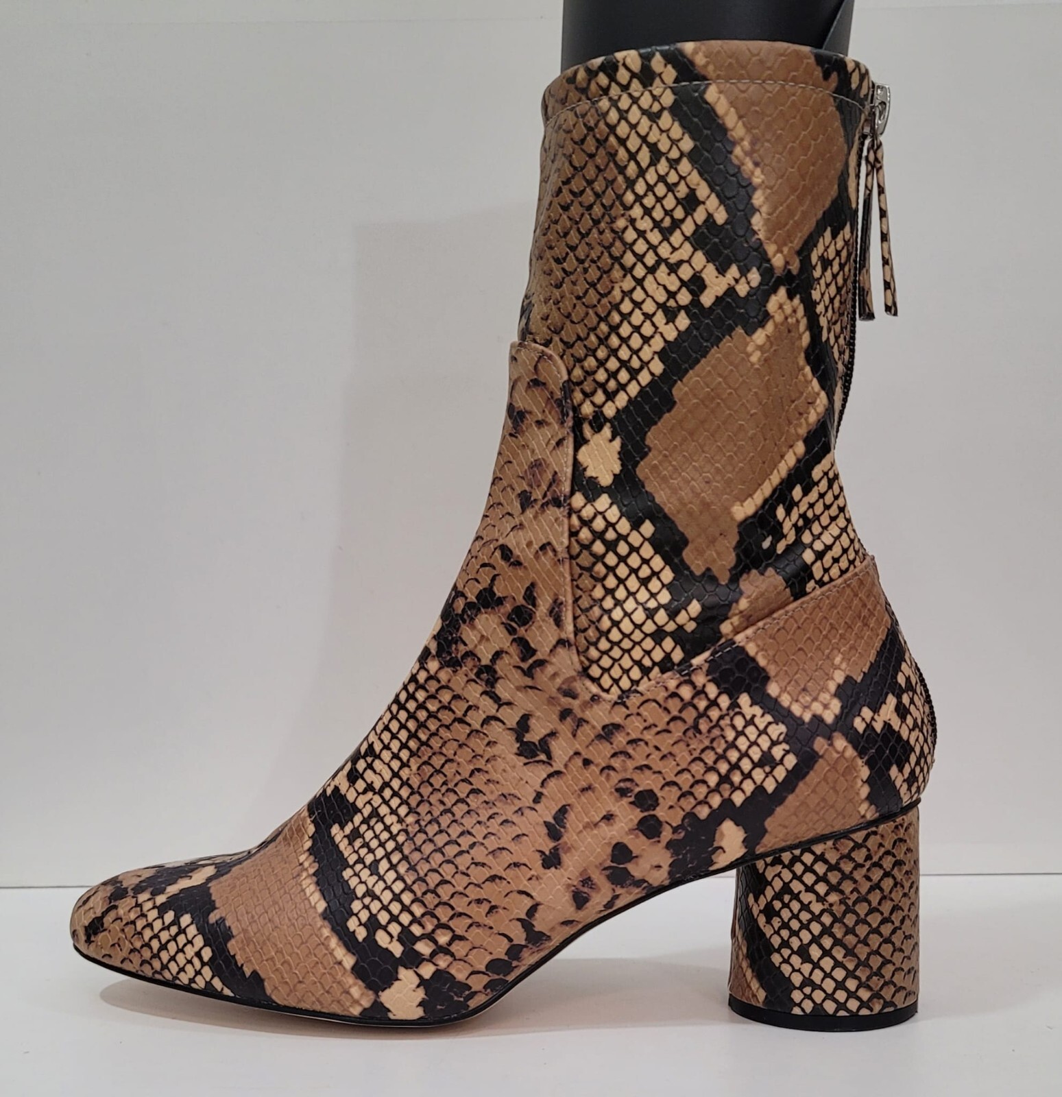 Zara Basic Collection Bloggers Snakeskin Print Zi… - image 7