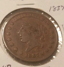 1837 Hard Times Token - Millions For Defense / Not One Cent For Tribute
