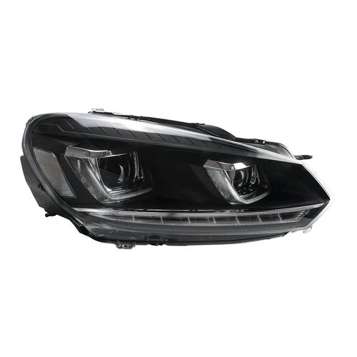LED Projector Headlights Demon Eye For 2010-2013 Golf MK6 Sequential Indicator - Picture 3 of 16