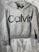 Calvin Klein Women  s Performance Gray Sweatshirt Size Large