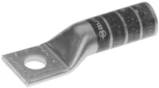 Burndy YA6CT4, 600 V to 35 kV, 6 AWG Sol/Str, Compression Lug, 1pc