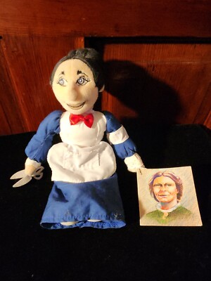 Creation Station Clara Barton Famous Be an Collectible Educator Plush NWT