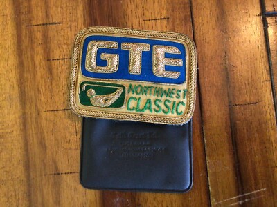 Vintage GTE Northwest Classic Golf Tournament Marshall's Badge 