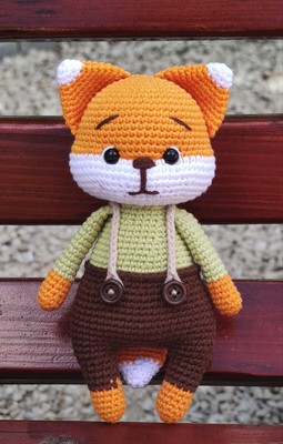 stuffed fox animal toy