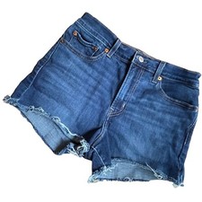 Levi's Women's High Rise Shorts Medium Wash 29