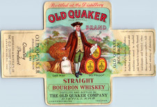 1920s-30s Old Quaker Straight Bourbon Whiskey...