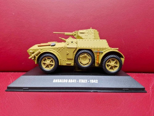 M Cars Armoured Vehicle Ansaldo AB41 Italy 1942 Italian Army WWII 1:43 MIB Or... - Picture 2 of 15