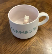 Llamaste 3D Coffee Tea Mug Whimsical Cupboard Llama