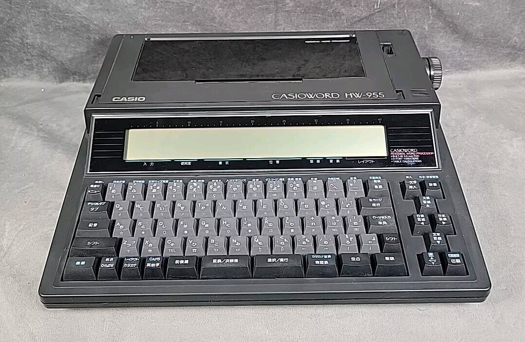 CASIO PERSONAL WORD PROCESSOR G-98☆中古品