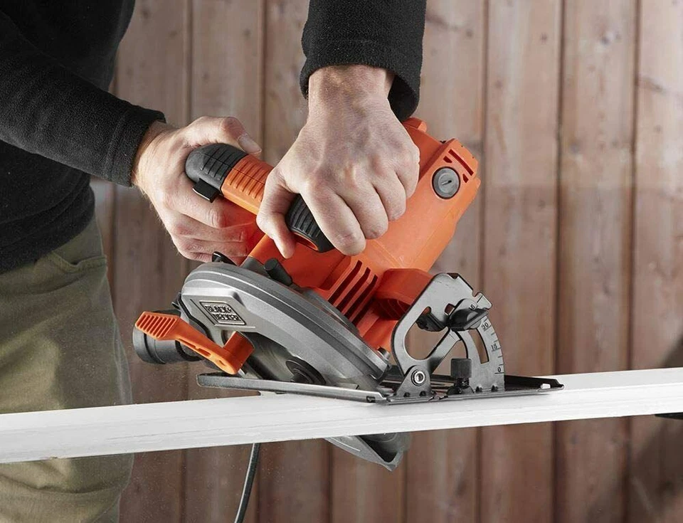BLACK & DECKER CS1550-QS Sega circolare elettrica 1500W Ø 190mm inclinazione 45° - Immagine 4 di 4