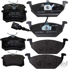 BREMSBELÄGE VORNE + HINTEN passend für VW GOLF 4 POLO 9N AUDI A3 LEON OCTAVIA 