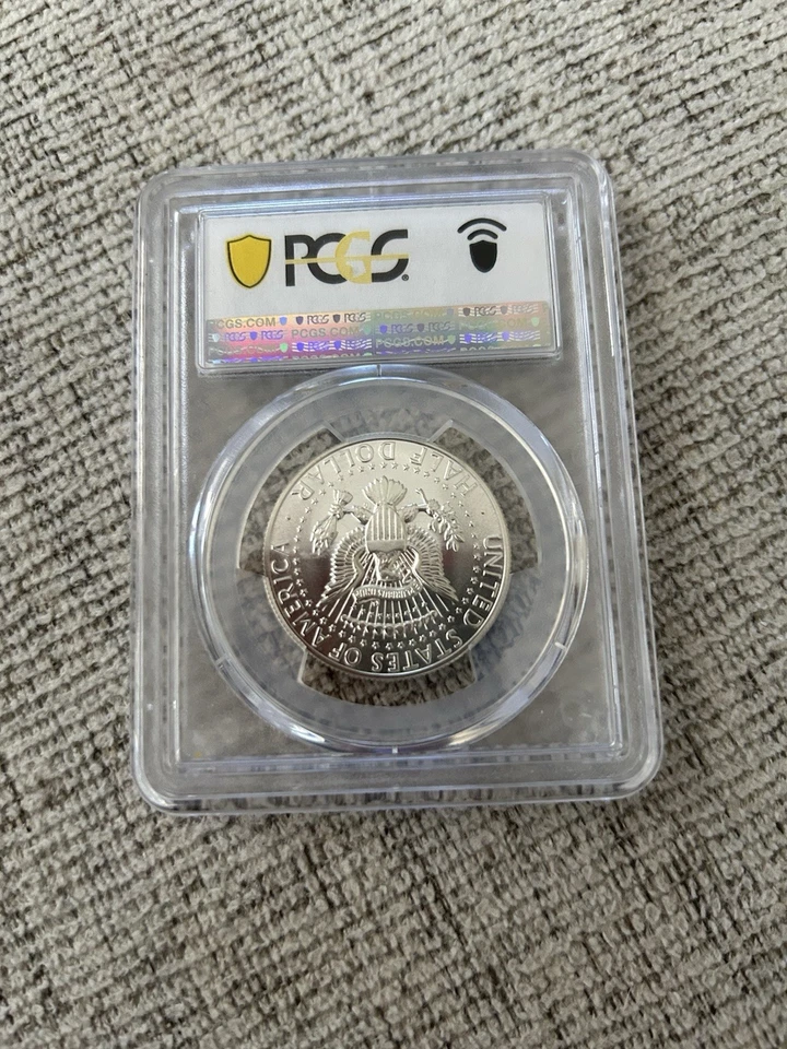 PCGS PR68 Double Die Obverse Kennedy  1964 Minor Variety - Image 2 of 4