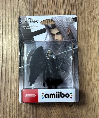 Sephiroth Amiibo Figur No. 90 Super Smash Bros. Nintendo WiiU Switch 3DS Neu OVP
