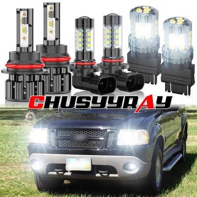 For FIT Ford Explorer Sport Trac 01-05 LED Headlight Fog Light Turn Signal Lamps