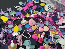 Vintage Enameled Metal Trinket Charms Lot 45