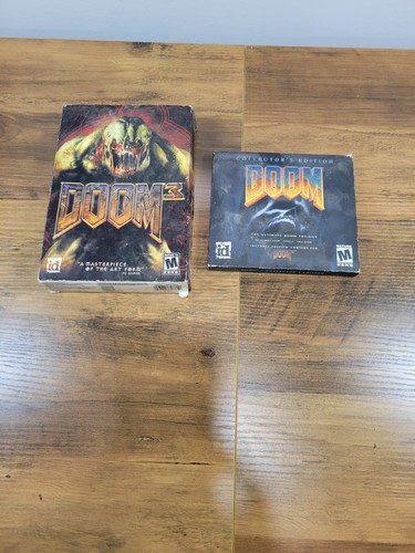 PC Collector's Ed. Doom The Ultimate Doom Trilogy & Doom 3 Small Box *UNGETESTET* - Bild 1 von 6