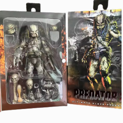 NECA Ultimate Elder Predator Figure Movable Action Model Toy Christmas
