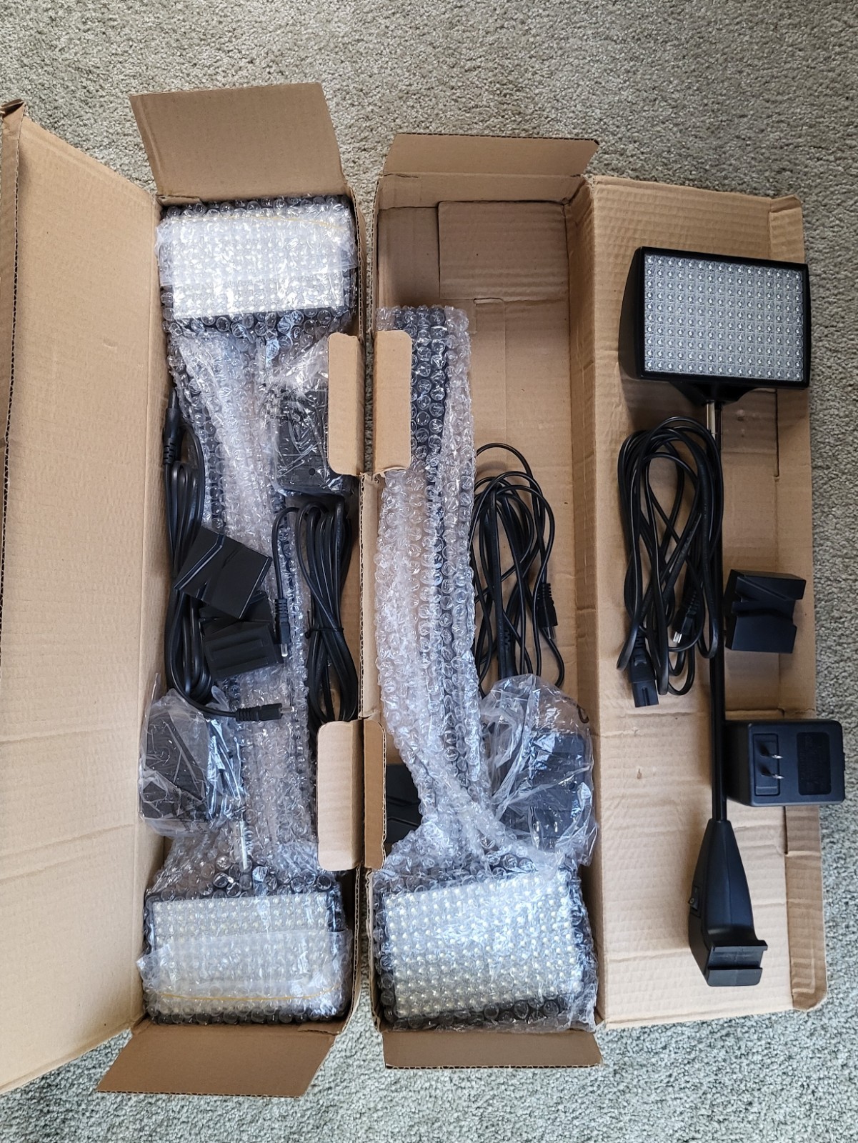Four Exhibit Lights - NEW - Two Sets of Two