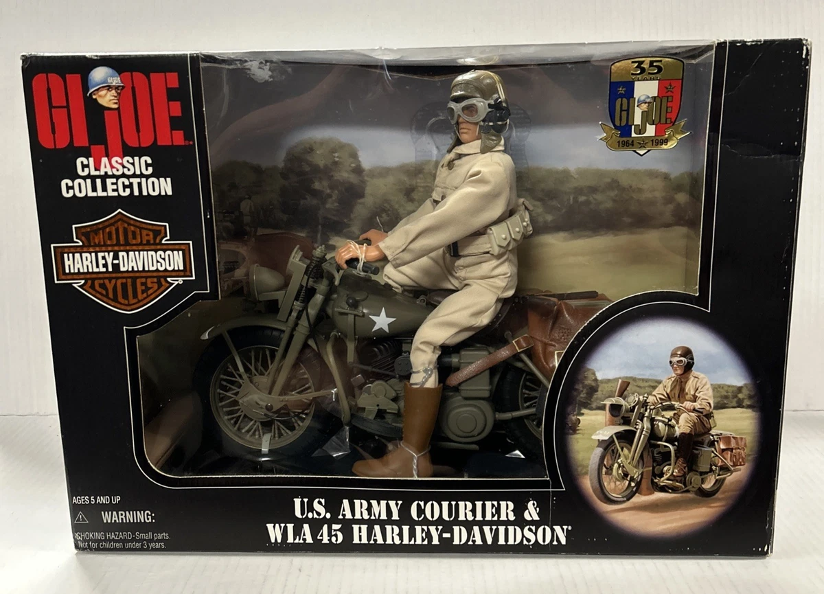 G.I. Joe Military & Adventure 1:6 Motorbike Action Figures for