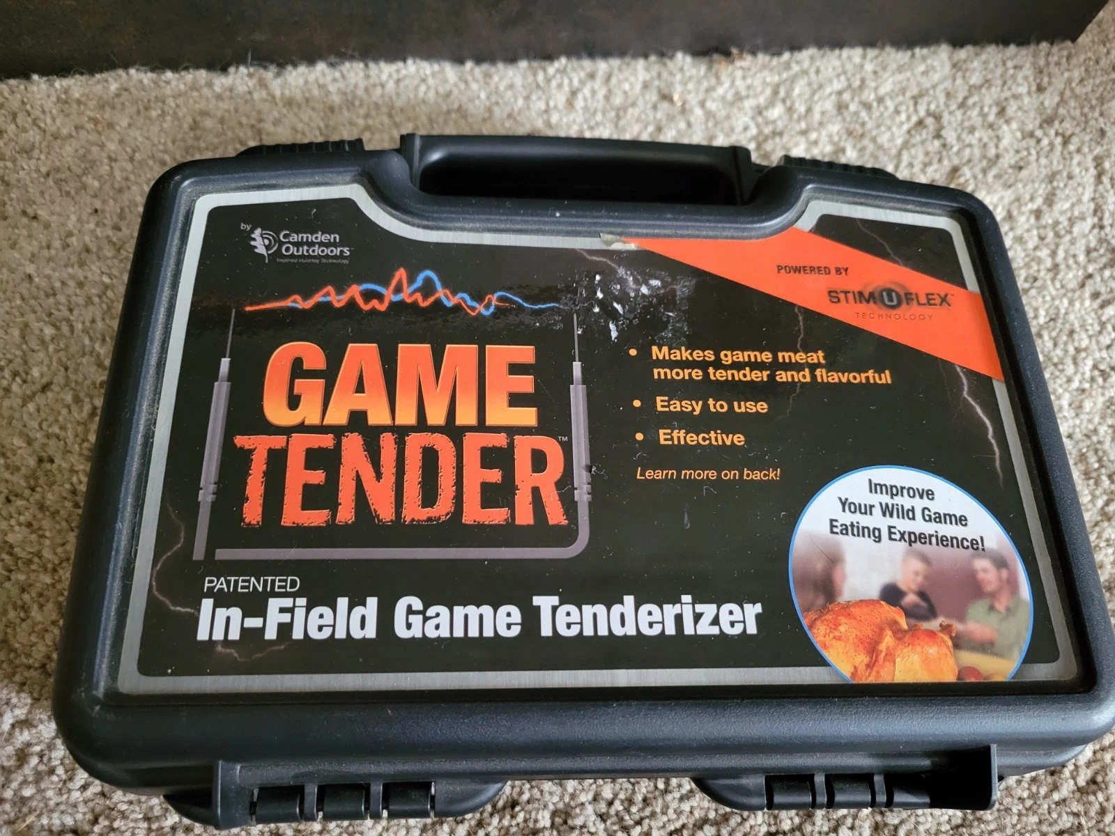 Wild Game In-Field Meat Tenderizer Machine Stimuflex Technology Hunting Hunter