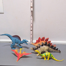 4-Piece Dinosaur & Pterodactyl Pretend Play F...