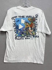 VTG 80s Scuba Diving Magazine Promo Driver Off The Wall Ocean Earth T-Shirt XL