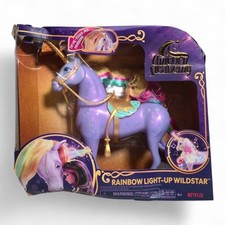 Unicorn Academy Rainbow Light-Up Wildstar Interactive Unicorn Toy DAMAGED BOX 