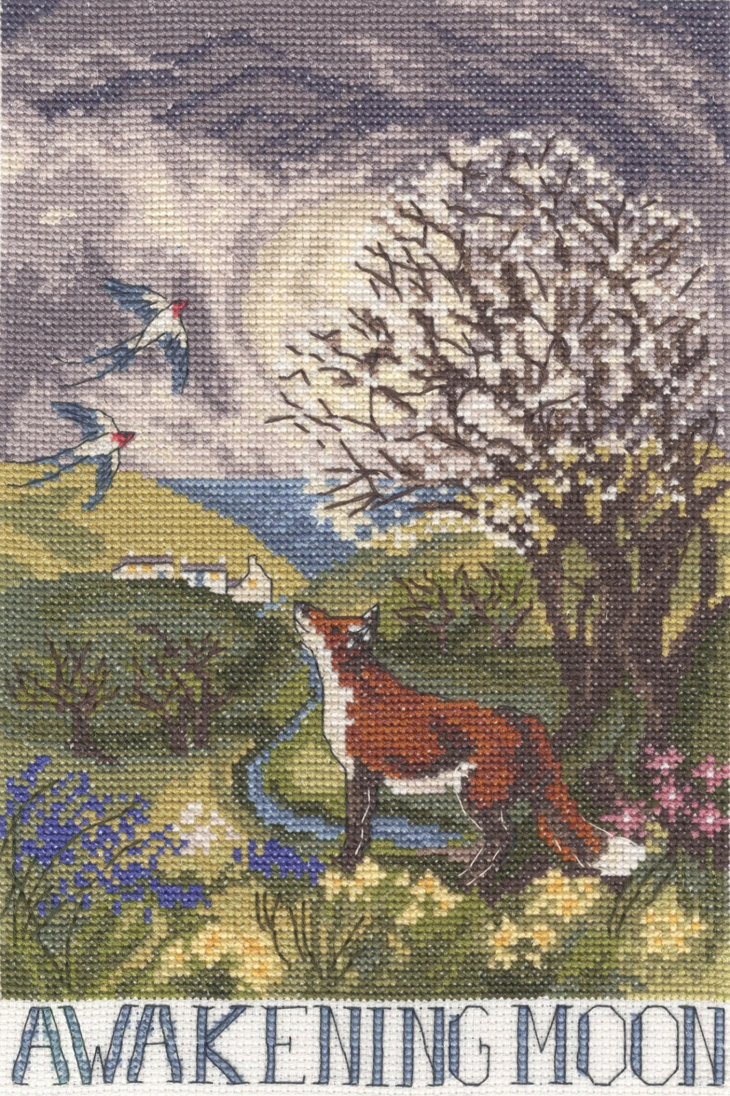 Awakening Moon Cross Stitch Kit By Bothy Threads