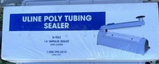 ULINE Poly Tubing Sealer H-963 16” Impulse Sealer With Cutter