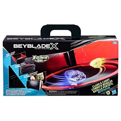 Hasbro - Beyblade X Clash And Carry Beystadium Battle Arena