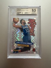 2015 PANINI EXCALIBUR KABOOM #16 KARL ANTHONY TOWNS ROOKIE BGS 9.5 GEM RARE SSP