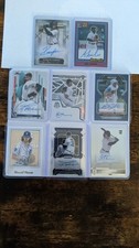 Detroit Tigers Autograph Card Lot - 8 Cards - Featuring Manning/Baddoo/Campos